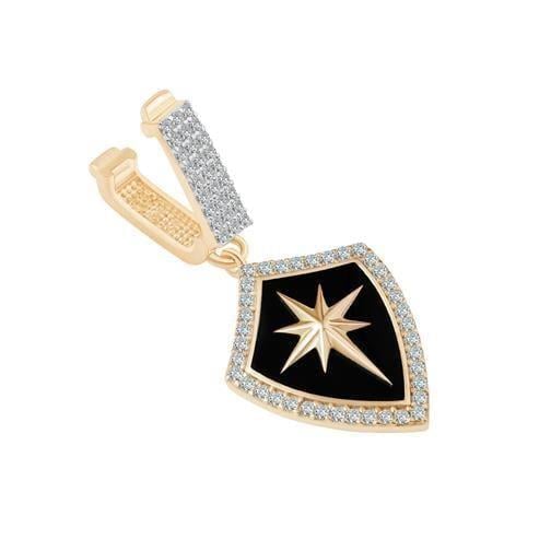 Ema 14 Ayar Altın Kalkan 9Mm Bileklik Charm