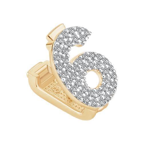 Ema No 6 Bileklik Charm 9Mm