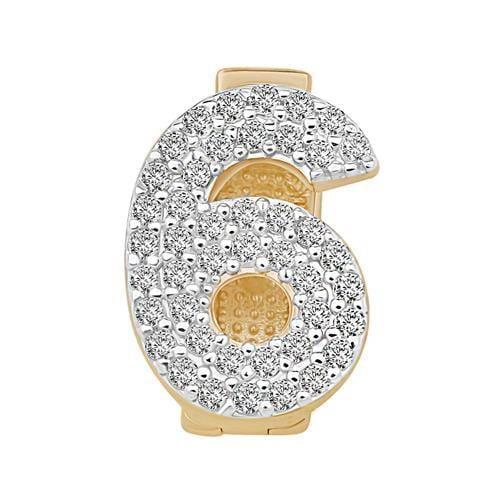 Ema No 6 Bileklik Charm 9Mm