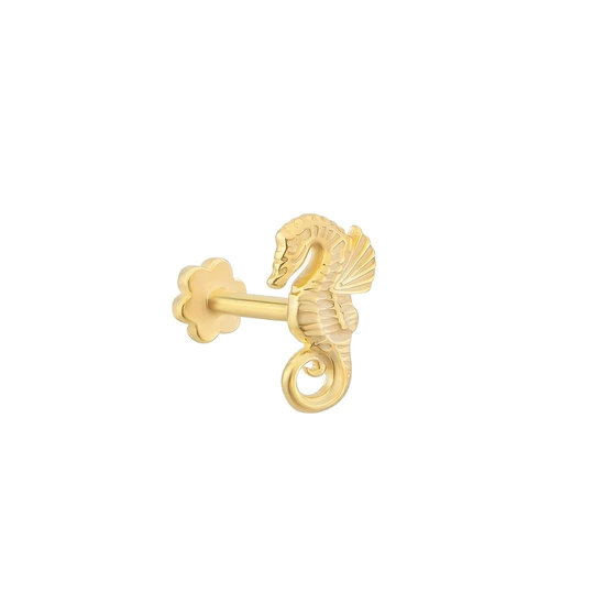 Piercing Deniz Atı 14 Ayar Altın