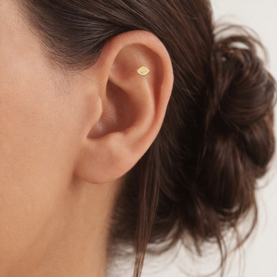 Piercing Göz Model 14 Ayar Altın