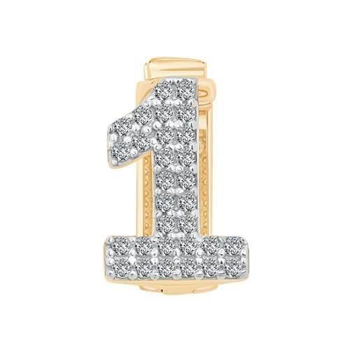 Ema 1 Rakam 9Mm Bileklik Charm