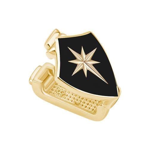 Ema Siyah Kalkan 9Mm Bileklik Charm
