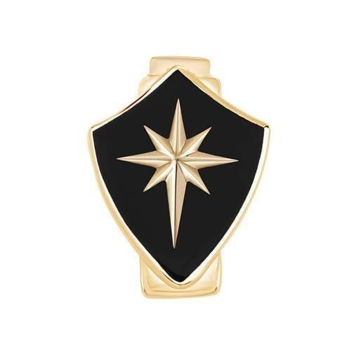 Ema Siyah Kalkan 9Mm Bileklik Charm