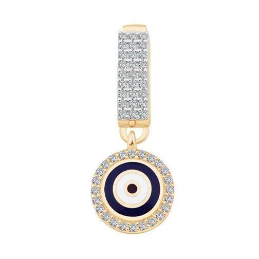 Ema Taşlı Nazar Boncuğu 9Mm Bileklik Charm