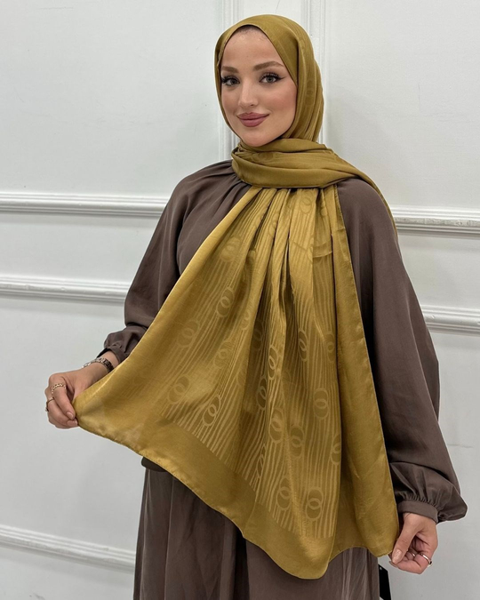 Bal Köpüğü Imannoor Serena Desen Pamuk Jakar Şal