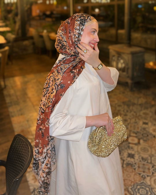 Çadır Nakışı Silk Nomads Vual İpek Şal