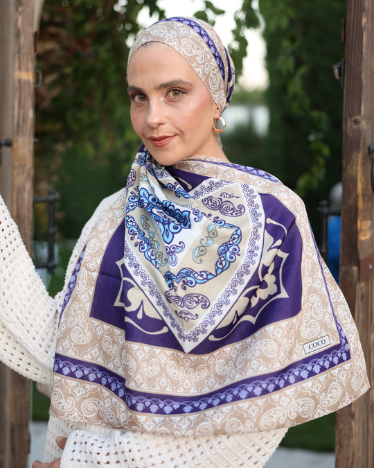 Derin Miras Silk Nomads Vual İpek Şal