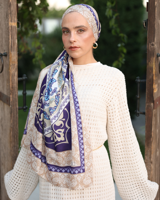 Derin Miras Silk Nomads Vual İpek Şal