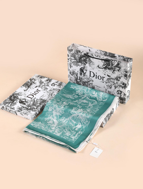 İthal Mint D 2 Desen Vual İpek Şal 
