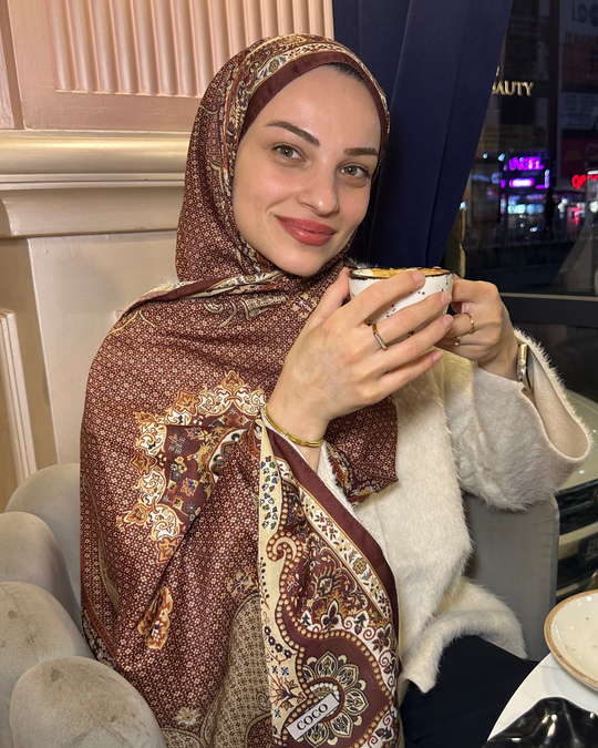 Kevser Pınarı Silk Nomads Vual İpek Şal