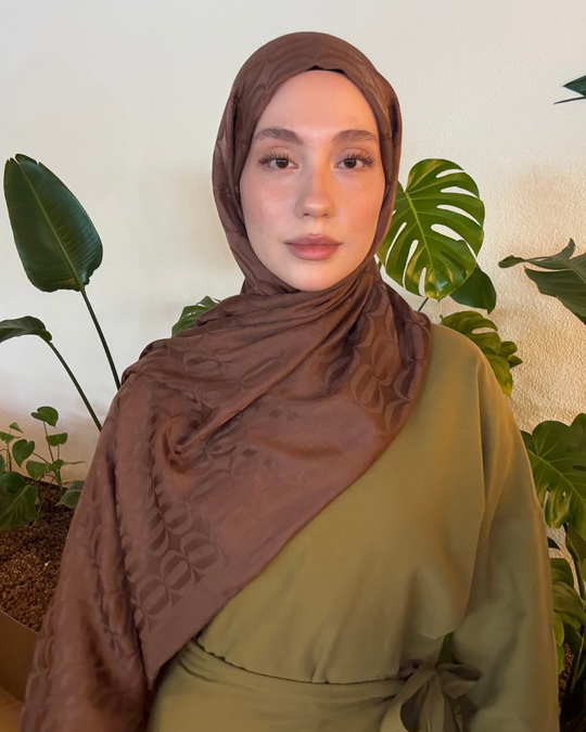 Mocha Nova Desen Jakar Şal