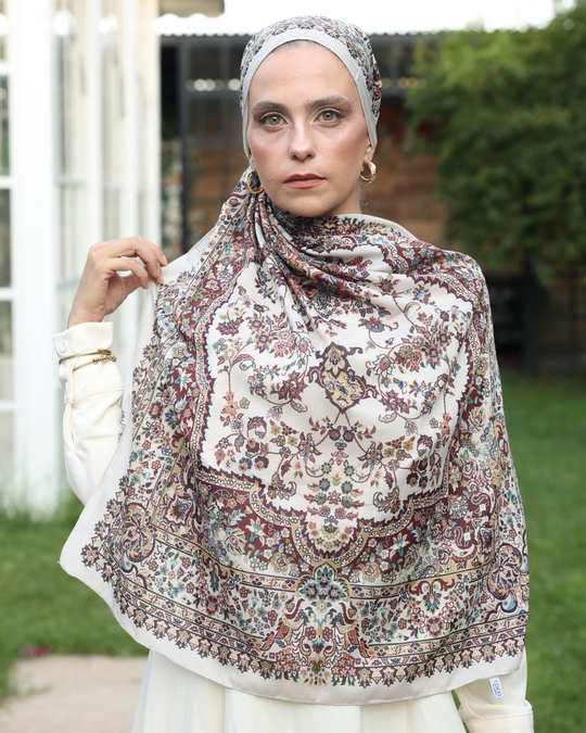 Nomad Ruhu Silk Nomads Vual İpek Şal