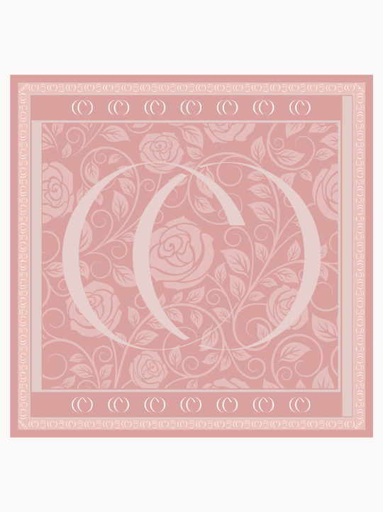 Pastel Pembe - Vintage Pamuk Eşarp
