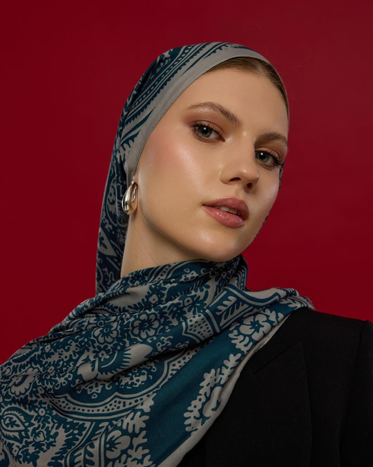 S-SULTANİ-58 Taş & Gece Sultani Desen Şal