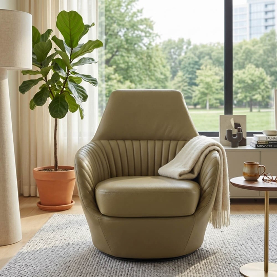 Ligne Roset Amédée Lin Döner Koltuk