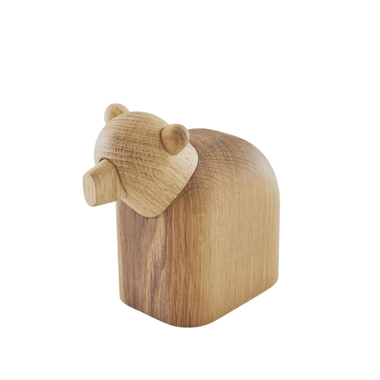 Ligne Roset Kahru Natural Dekoratif Ayı Figürü