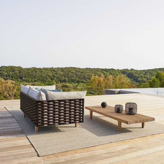 Dedon Sealine Teak Bahçe Orta Sehpası