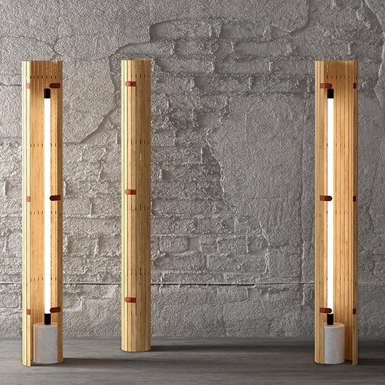 Ligne Roset Eclosion White Marble Lambader