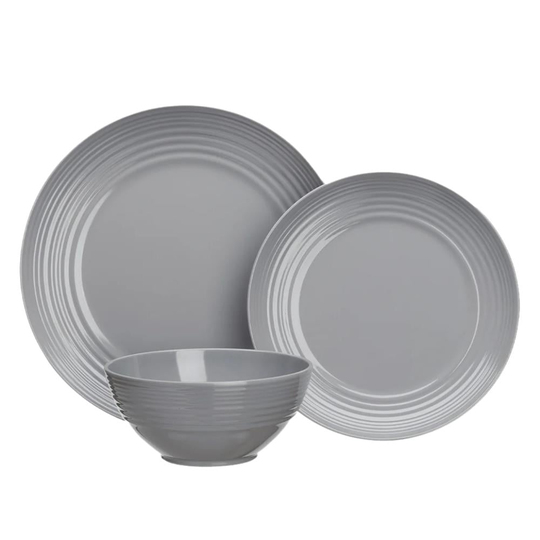 Flamefield Cool Grey Non Slip 12 Parça Yemek Takımı