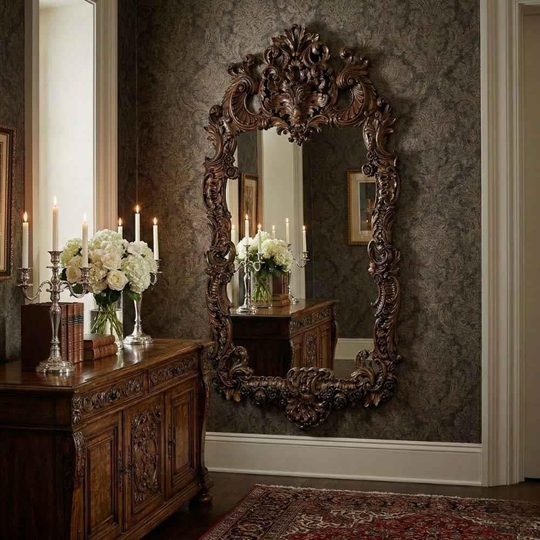 Jonathan Charles Windsor Walnut Ayna