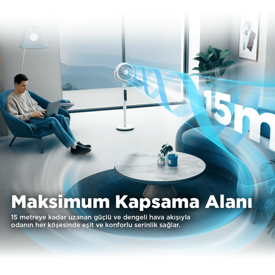 Midea Hava Sirkülasyonlu Vantilatör