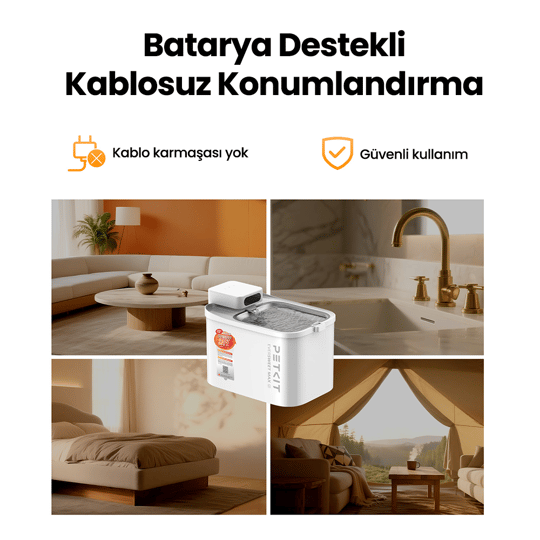 Petkit Eversweet Max 2 (UVC) Kedi Su Pınarı