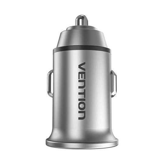 Vention 30W Çift Portlu Sarj Adaptörü FFFH0 Siyah