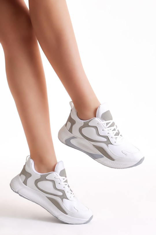 Unisex Beyaz Spor Ayakkabı V2901