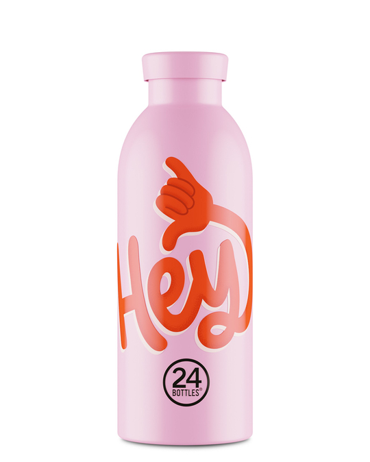 24Bottles Clima Bottle Hey Pink Paslanmaz Çelik Termos 500 ml Pembe