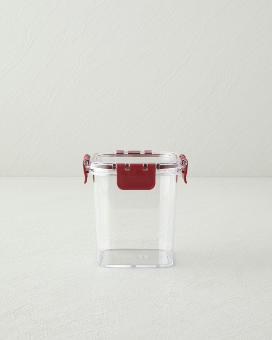 Ador Plastik Kavanoz 850 ml Bordo