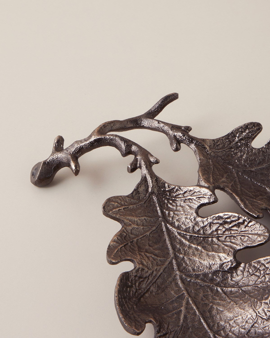 Alura Metal Dekoratif Kase 35,5x25x4 cm Bronz