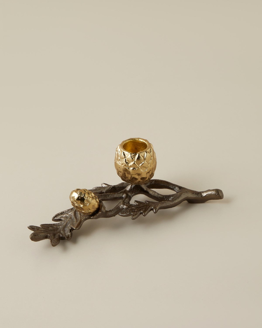 Alvin Metal Dekoratif Kase 13x6,5 cm Bronz