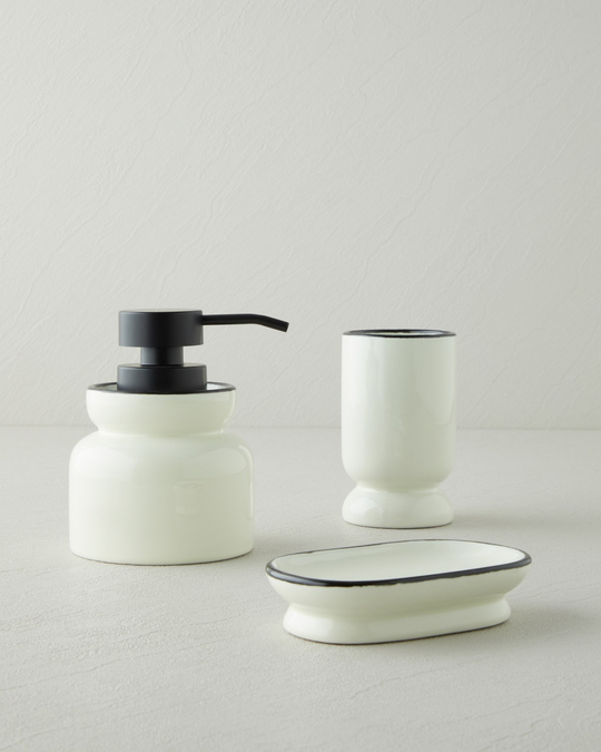 Armoni Dolomite 3lü Banyo Seti Krem