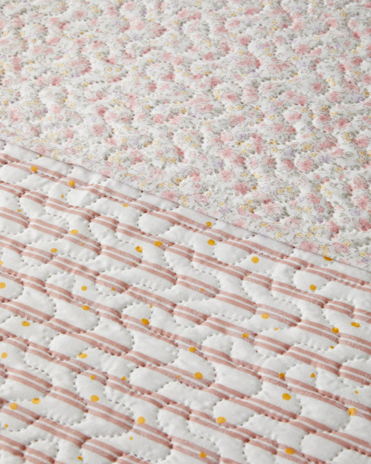 Belle Band Tek Kişilik Yatak Örtüsü Takımı 160x220 cm Pembe