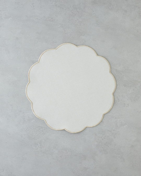 Bressia Polyester 2li Amerikan Servis 38 cm Bej