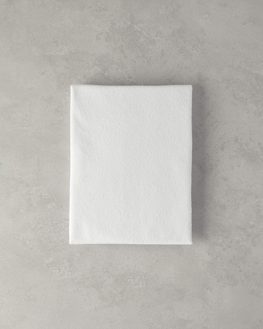 Comfort Pamuklu Sıvı Geçirmez Alez Yastık Kılıfı 50x70 cm Beyaz