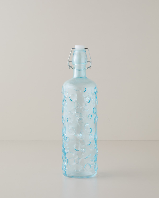 Corin Cam Şişe 1000 ml Turkuaz