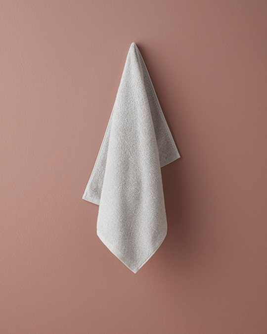 Cotton Line Pamuk Yüz Havlusu 50x90 cm Açık Gri