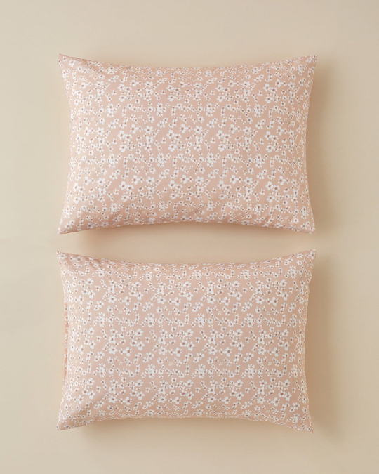 Dulcie Kolay Ütülenir 2li Yastık Kılıfı 50x70 cm Pembe