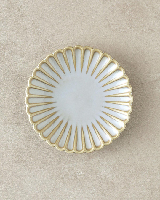Fiore New Bone China Pasta Tabağı 15 cm Gri