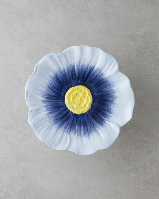 Flowerella Dolomite Kek Standı 26 cm Mavi