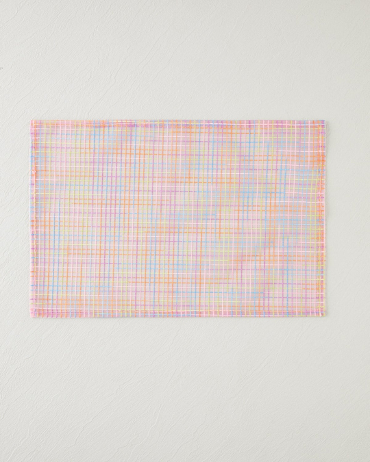 Galaxy Stripes Polyester 4lü Amerikan Servis 30x45 cm Pembe