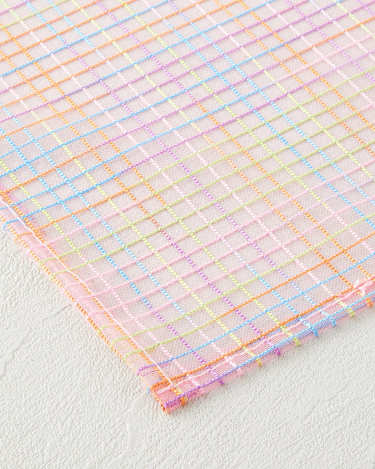 Galaxy Stripes Polyester 4lü Amerikan Servis 30x45 cm Pembe
