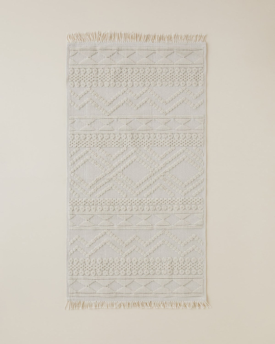 Granada Bukle Kilim 80x150 cm Bej