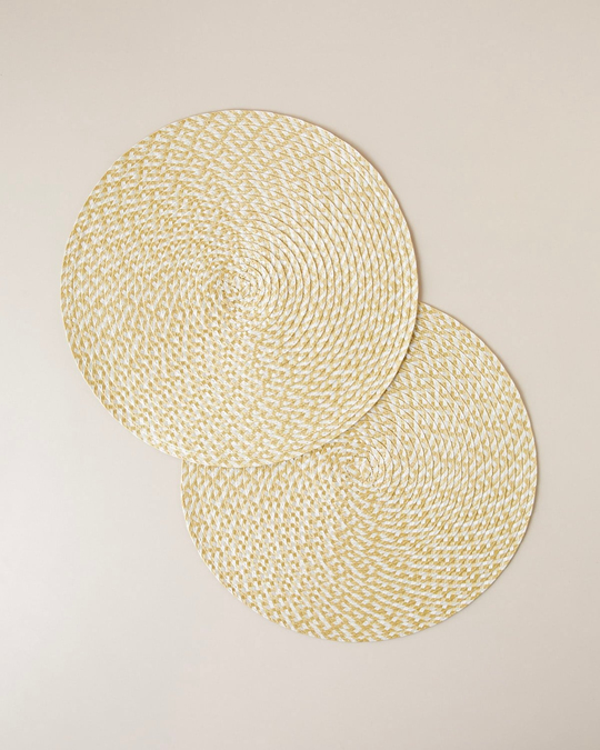 Gridle PP – Polyester 2li Amerikan Servis 38 cm Natural