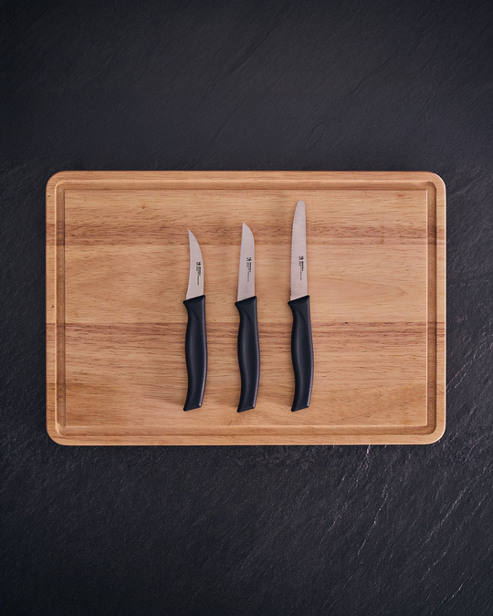 Henckels by Zwilling Kitchen Essentials Bıçak Seti 3 Parça Siyah
