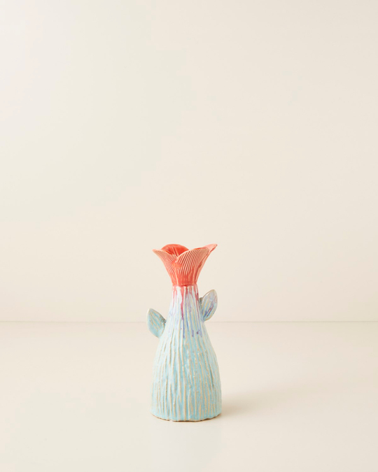Katie Stoneware Vazo 22,5 cm Multicolor