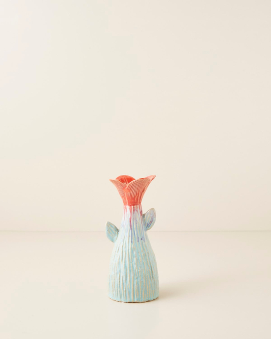 Katie Stoneware Vazo 22,5 cm Multicolor