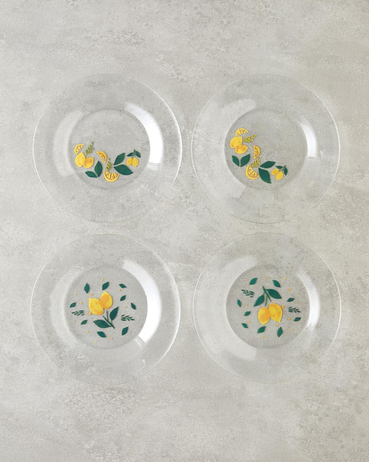 Lemon Cam 4lü Pasta Seti 19 cm Sarı-Yeşil